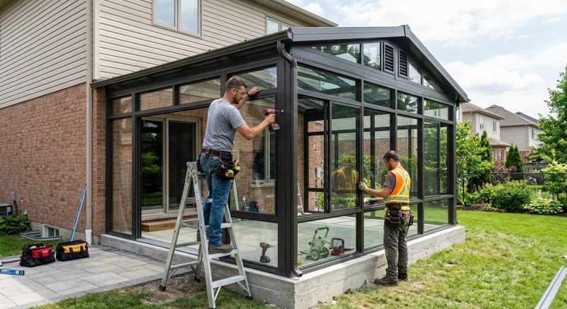 Enclosed Patio Installation Service
